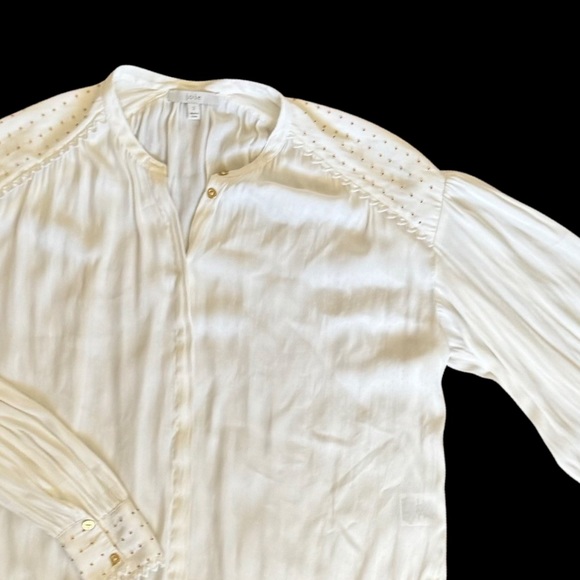 Joie Luxury Blouse Sz Small - Picture 8 of 15